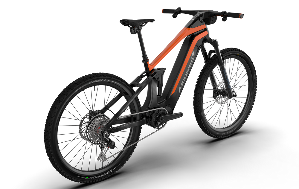 Extreme 600 Full Suspension Electric Mountain Bike | McLaren Bikes