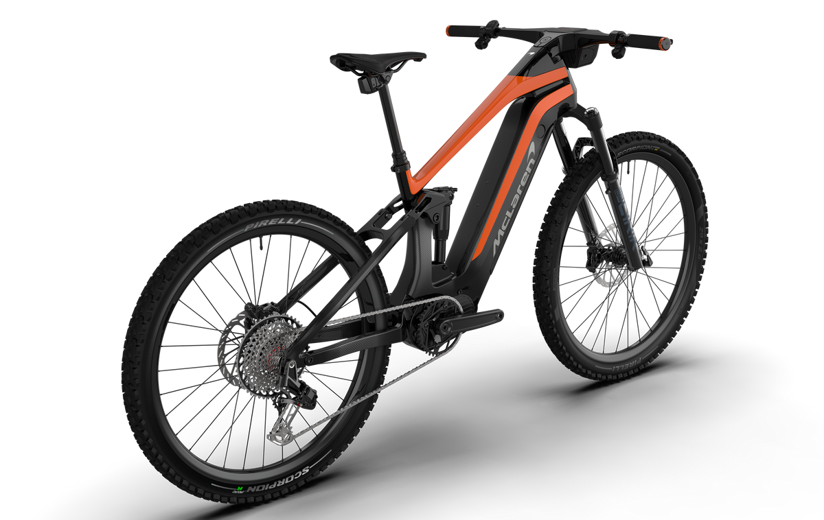 Extreme 250 Full Suspension Electric Mountain Bike | McLaren Bikes